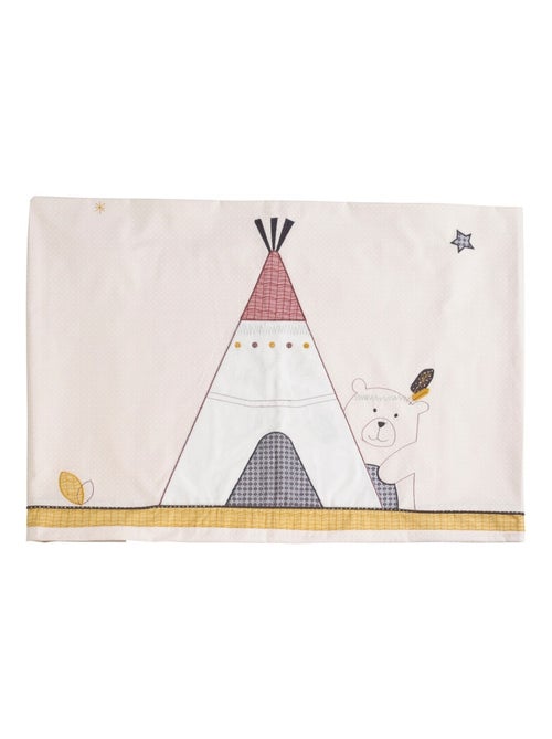 Housse de couette et taie en coton - SAUTHON - Kiabi