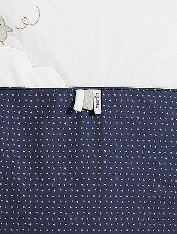 Housse de couette et taie en coton - SAUTHON