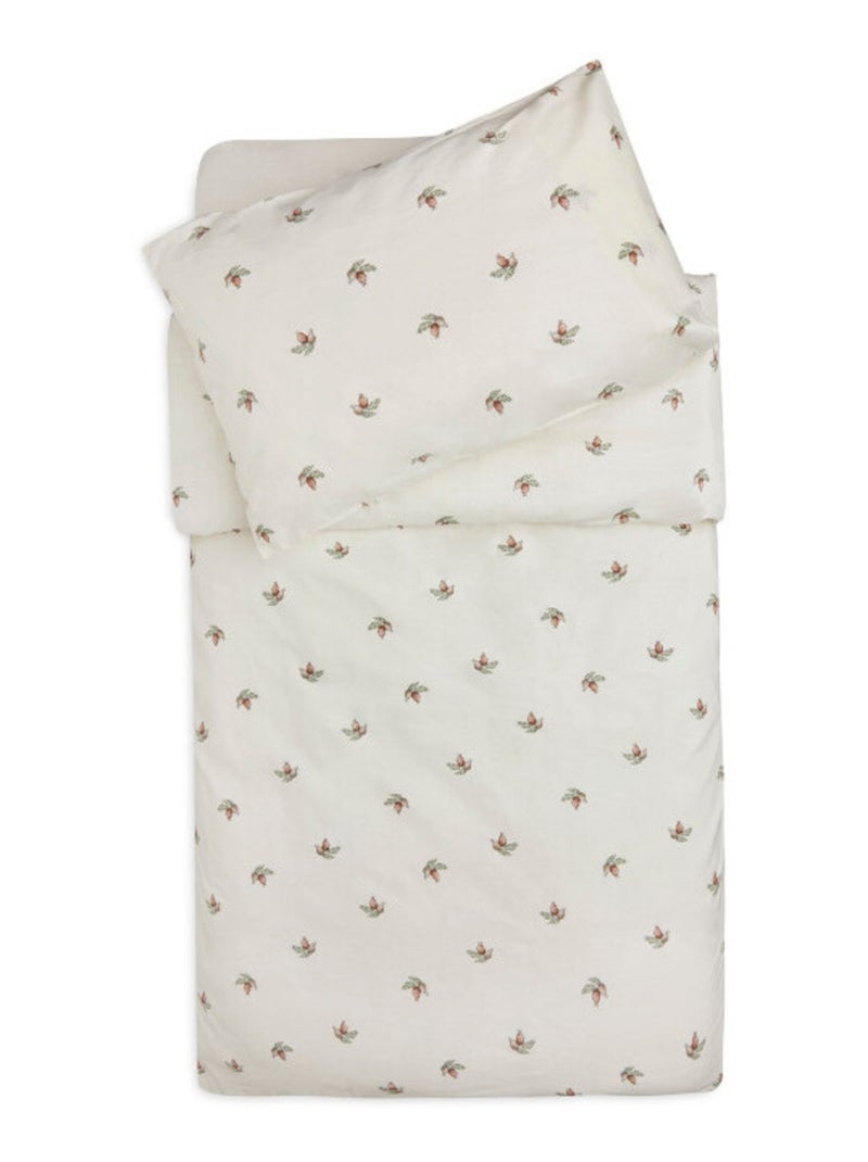 Housse de couette et taie pour enfant en coton Beige - Kiabi