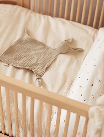 Housse de couette et taie pour enfant en coton