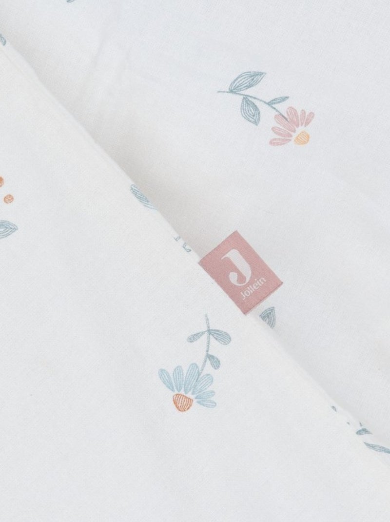 Housse de couette et taie pour enfant en coton Jollein Blanc - Kiabi