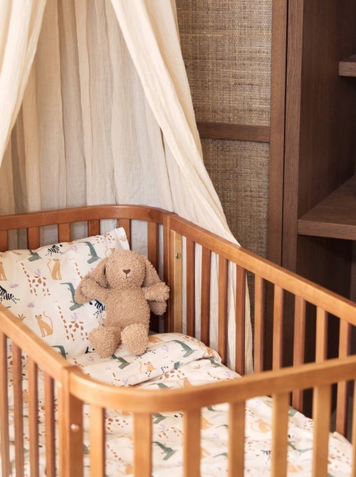 Housse de couette et taie pour enfant en coton Jollein - Kiabi