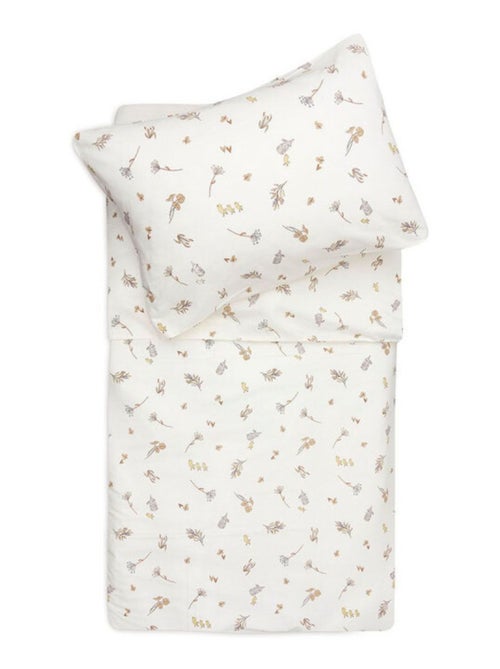 Housse de couette et taie pour enfant en coton Jollein - Kiabi