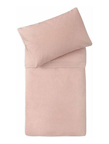 Housse de couette et taie pour enfant en coton