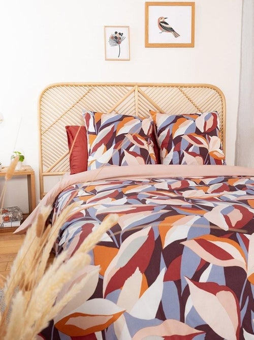 Housse de couette Exubérance + taie(s) microfibre - Kiabi Housse de couette Exubérance + taie(s) microfibre - Kiabi