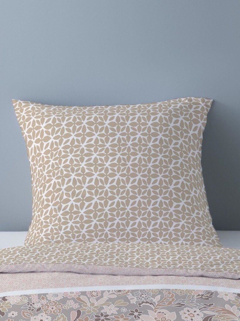 Housse de couette Flanelle 140x200 + 1 taie d'oreiller Multicolore - Kiabi