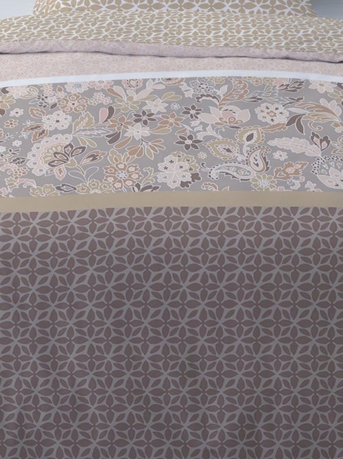 Housse de couette Flanelle 140x200 + 1 taie d'oreiller - Kiabi Housse de couette Flanelle 140x200 + 1 taie d'oreiller - Kiabi