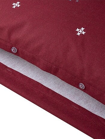Housse de couette Flanelle 140x200 + 1 taie d'oreiller