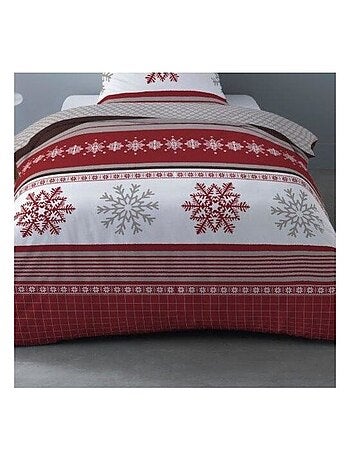 Housse de couette Flanelle 140x200 ADELE + 1 taie