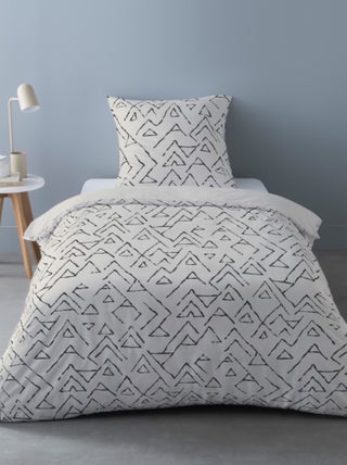 Housse de couette Flanelle 140x200 RABIA + 1 taie