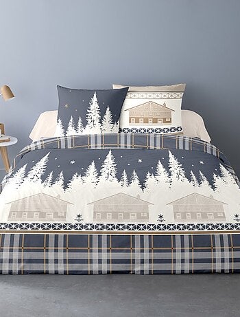 Housse de couette Flanelle 240x220 RIM + 2 taies