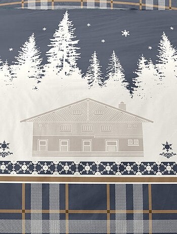 Housse de couette Flanelle 240x220 RIM + 2 taies