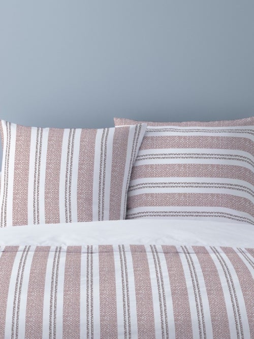 Housse de couette Flanelle 240x220 VEGA + 2 taies - Kiabi