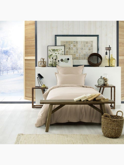 Housse de couette Flanelle de Coton - Kiabi