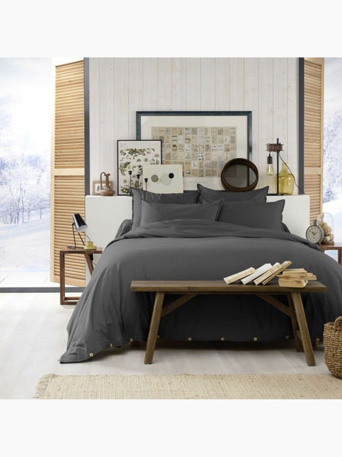 Housse de couette Flanelle de Coton - Kiabi