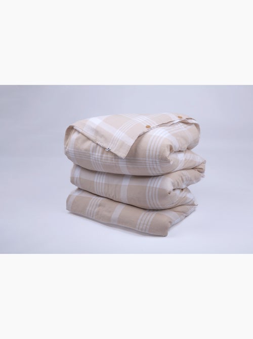 Housse de couette flanelle de coton hector - Kiabi Housse de couette flanelle de coton hector - Kiabi