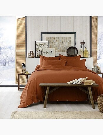 Housse de couette 100%flanelle