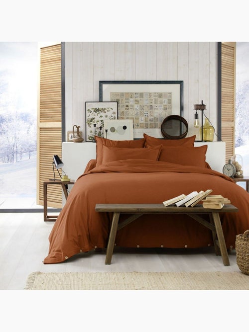 Housse de couette Flanelle de Coton - Kiabi