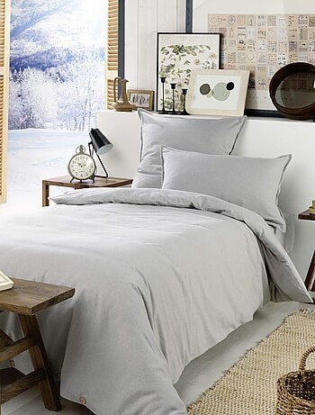 Housse de couette flanelle