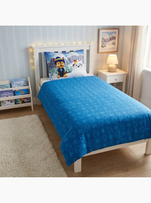 Housse de couette flanelle pat patrouille licence officielle nickelodeon 140x200cm + taie 65x65cm - Kiabi Housse de couette flanelle pat patrouille licence officielle nickelodeon 140x200cm + taie 65x65cm - Kiabi