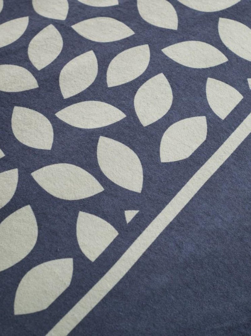 Housse de couette  flanelle Today 2.17 + taie(s) 100% coton Bleu - Kiabi