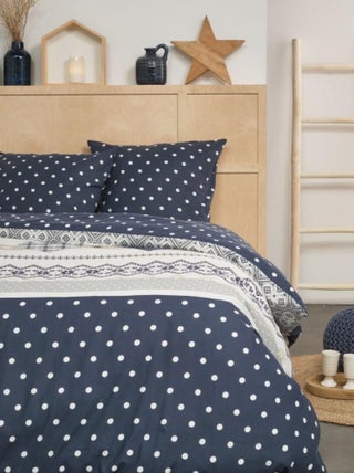 Housse de couette  flanelle Today 2.20 + taie(s) 100% coton