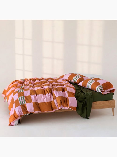 Housse de couette Flash beat "Happyfriday" - Kiabi