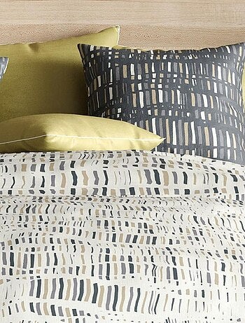 Housse de couette Flava + taie(s) coton 57 fils