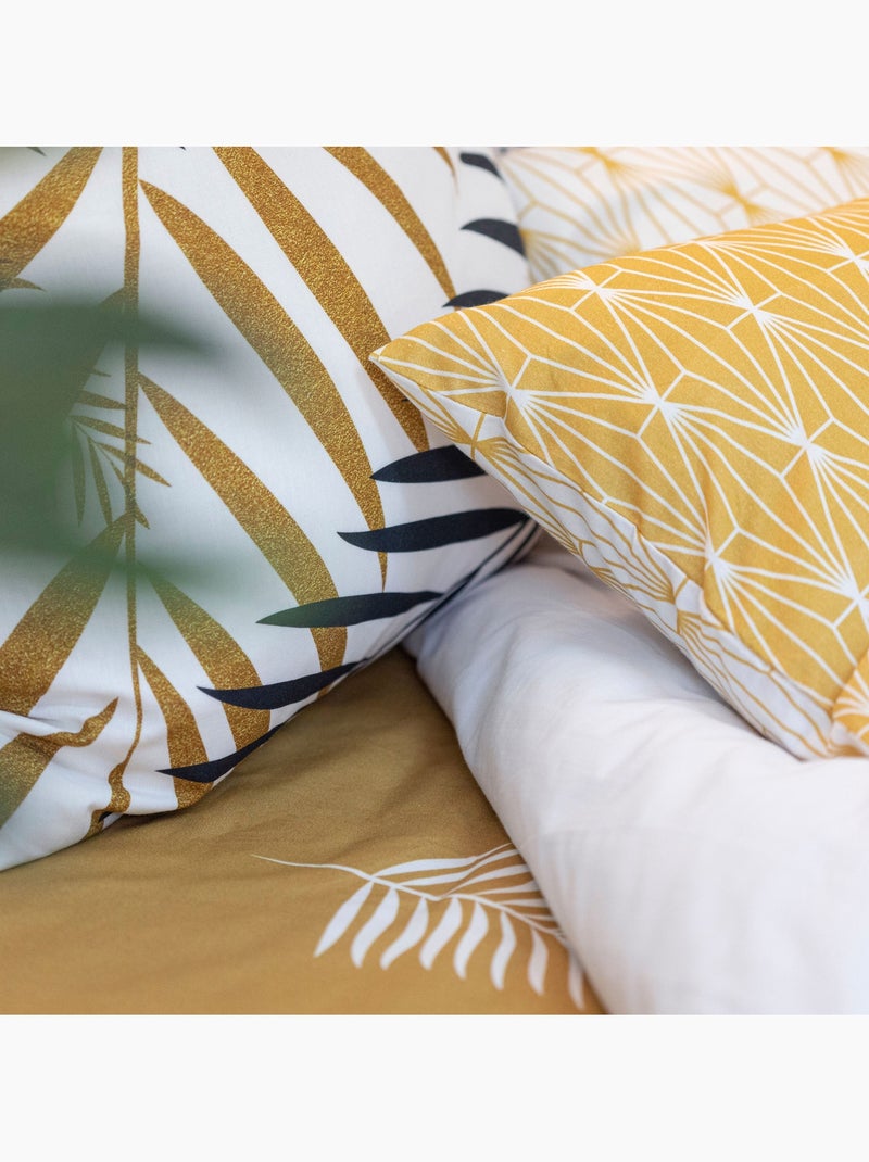 Housse de couette Foliage "Happyfriday" Blanc - Kiabi