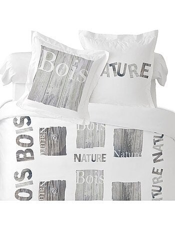 Housse de couette Forest + taie(s) coton 57 fils