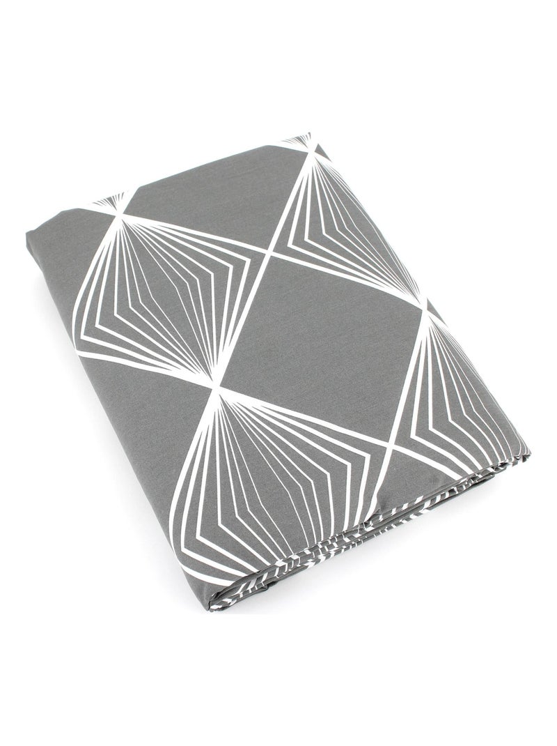 Housse de couette FOREVER Gris - Kiabi
