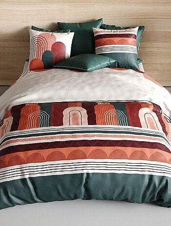 Housse de couette Galio + taie(s) coton 57 fils