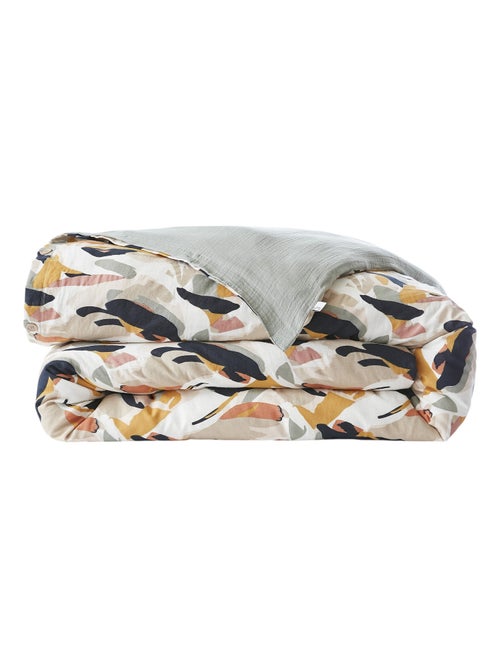 Housse de couette Gaze Coton 200 x 200 cm Julia - Kiabi