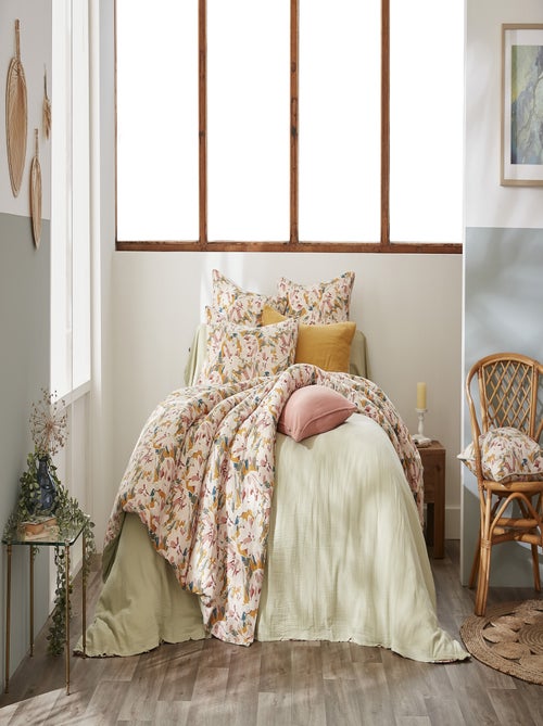 Housse de couette Gaze Coton Clarence - Kiabi Housse de couette Gaze Coton Clarence - Kiabi