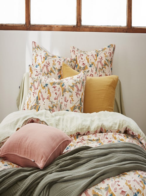 Housse de couette Gaze Coton Clarence - Kiabi Housse de couette Gaze Coton Clarence - Kiabi
