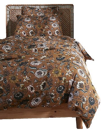 Housse de couette gaze de coton 140 x 200 Camelia