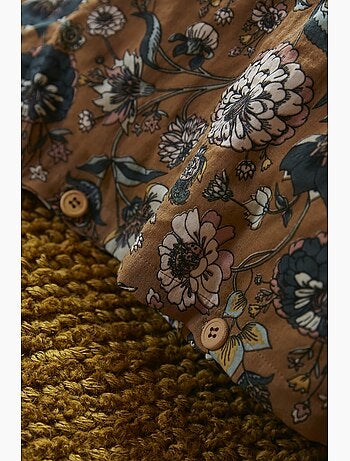 Housse de couette gaze de coton 140 x 200 Camelia