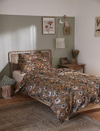 Housse de couette gaze de coton Camelia