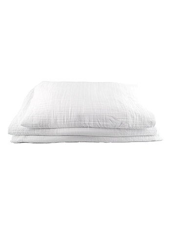 Housse de couette gaze de coton CASSIS