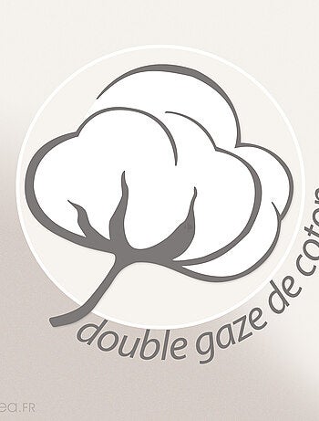 Housse de couette gaze de coton CASSIS