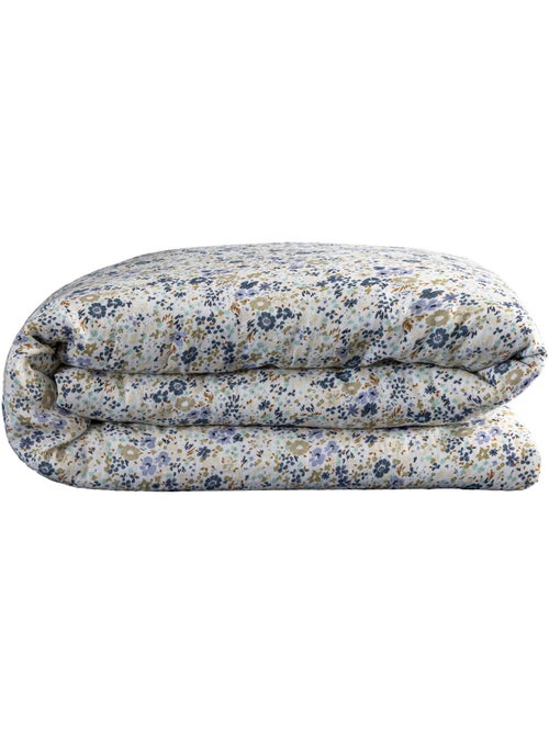 Housse de couette gaze de coton floral - Kiabi