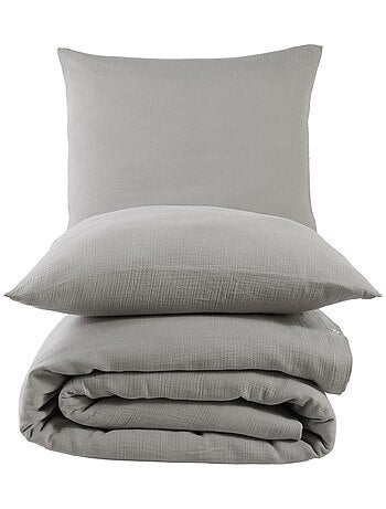 Housse de couette gaze de coton