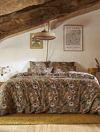 Housse de couette gaze de coton