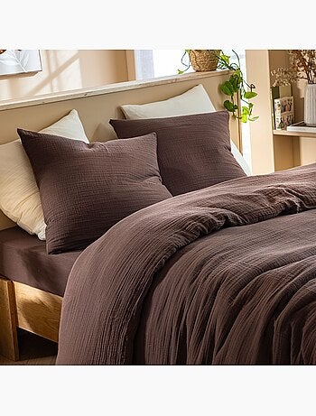 Housse de couette gaze de coton