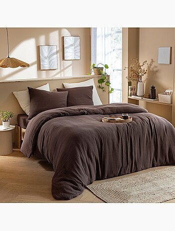 Housse de couette gaze de coton