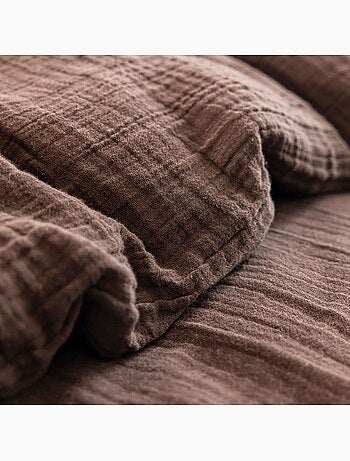 Housse de couette gaze de coton