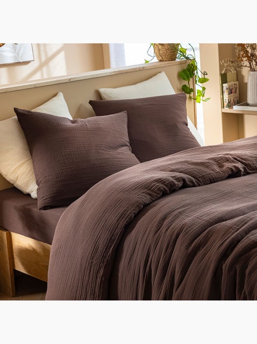 Housse de couette gaze de coton - Kiabi