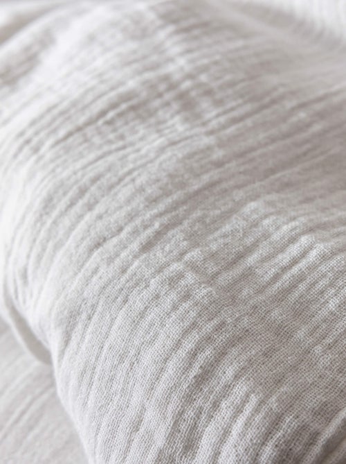 Housse de couette gaze de coton NOA - Kiabi Housse de couette gaze de coton NOA - Kiabi
