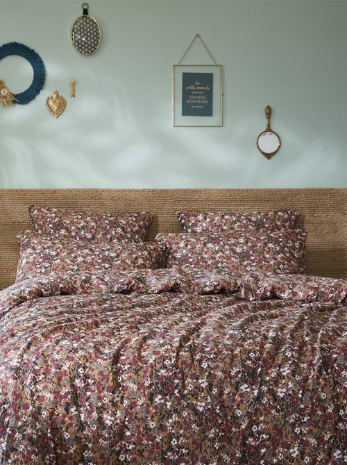 Housse de couette Gaze de Coton Nora - Kiabi