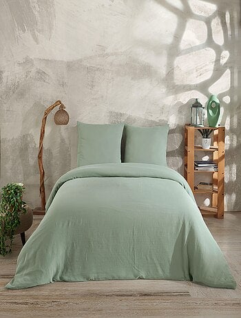 Housse de couette gaze de coton